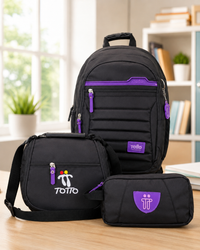 Negro con Morado